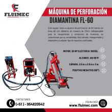 Perforadora Hidráulica FL-60 trabaja en exterior e interior de mina 